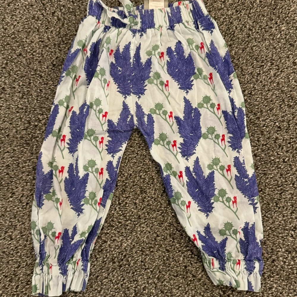 Kate Quinn Organics Gathered Pants Unicorn
